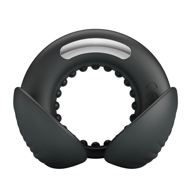 PRETTY LOVE - QUENTIN PENIS RING WITH TESTICULAR STIMULATOR