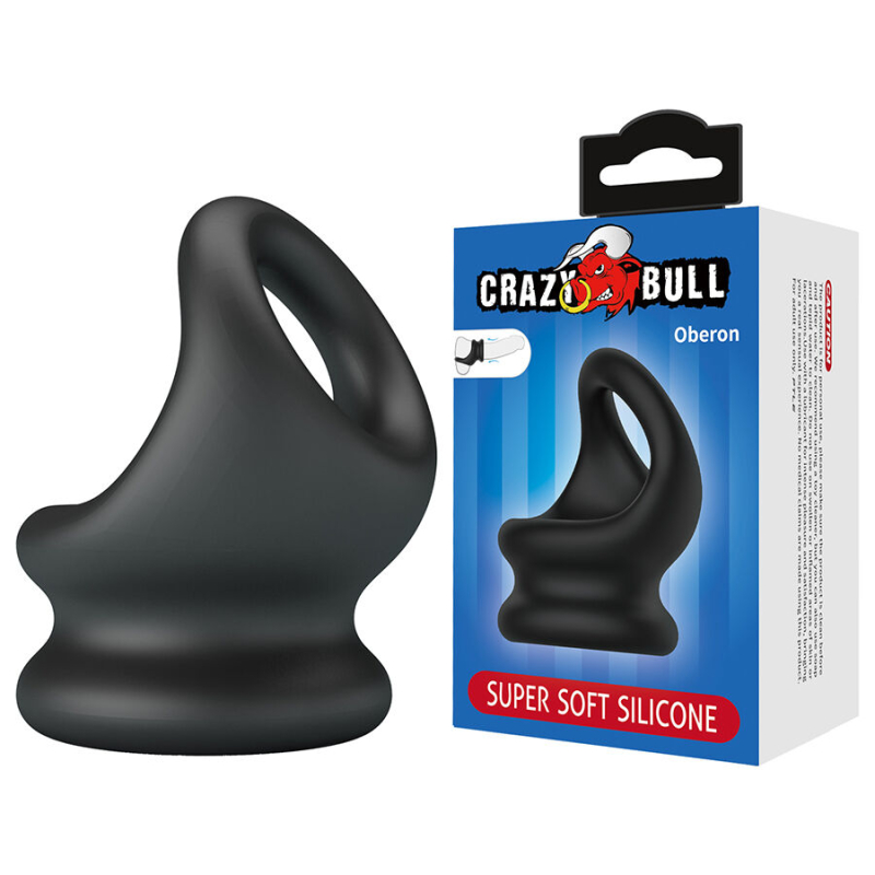 Alternative view of CRAZY BULL - OBERON PENIS AND TESTICLE SUPPORT RING