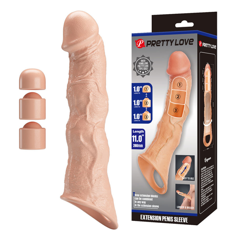 Alternative view of PRETTY LOVE - RAGNAR EXTENDER COVER WITH ADJUSTABLE EXTENDERS