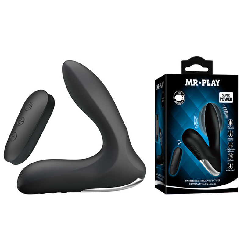 Alternative view of MR PLAY - PROSTATE MASSAGER WITH VIBRATION REMOTE CONTROL