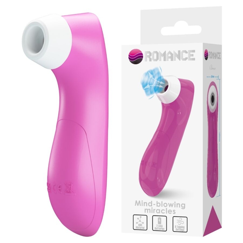 Alternative view of ROMANCE - CLITORAL SUCTION DEVICE WITH PINK PULSATION TECHNOLOGY