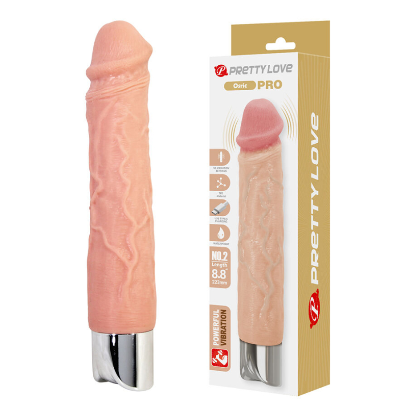 Alternative view of PRETTY LOVE - OSRIC PRO FLEXIBLE REALISTIC VIBRATOR