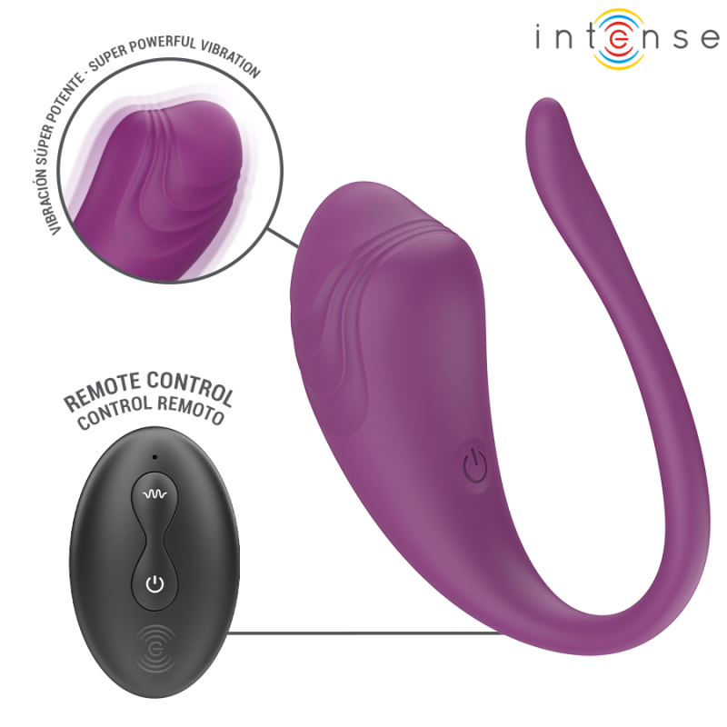 img_221436_5a7eef7ba1509e3c3796633915cfddb9_1png - Sex Shop | Lodia.gr - 100% Διακριτική Και Παράδοση με courier της επιλογή σας Purple curved vibrator with a textured tip and a separate black wireless remote control.