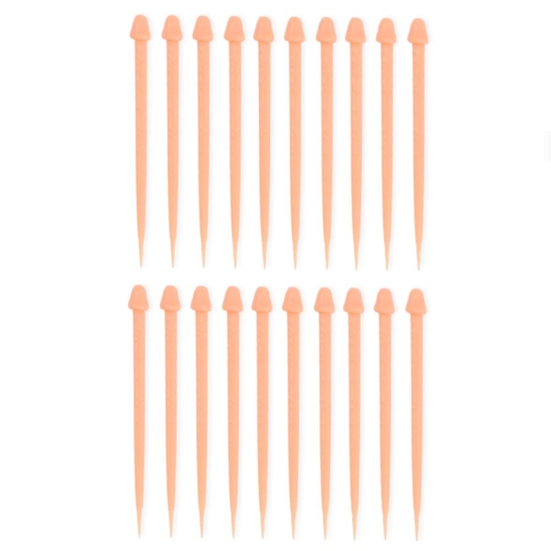 DIABLO PICANTE - PENIS SPIDERED STICKS FOR MEAT 20 UNITS