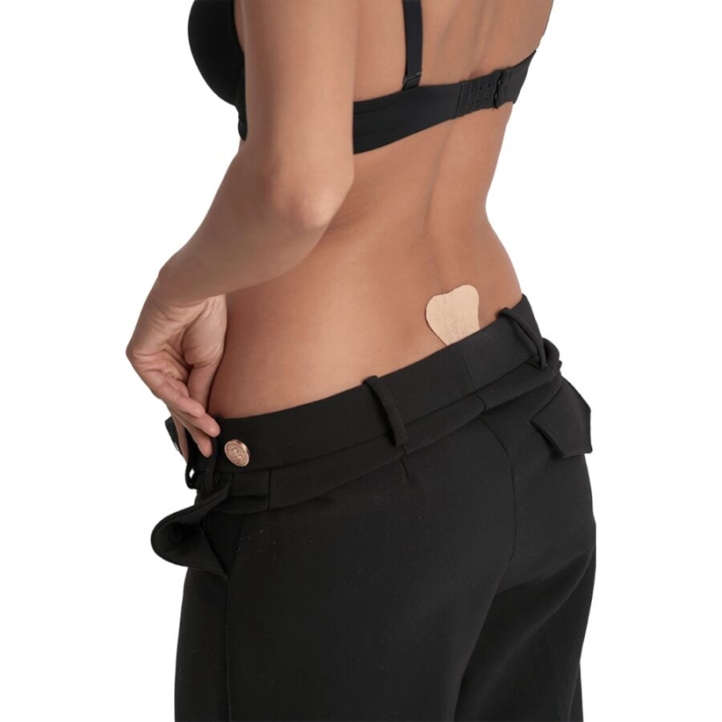Alternative view of BYE-BRA - ADHESIVE THONG LACE BEIGE ONE SIZE