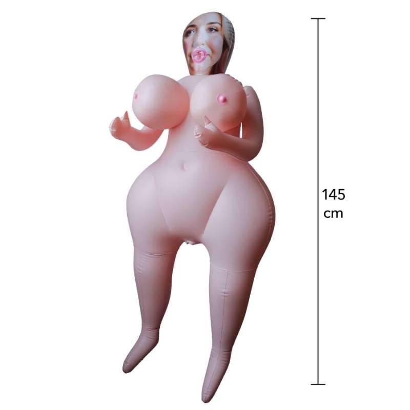 Alternative view of HIDDEN DESIRE - HEAVY HEATHER INFLATABLE DOLL 145 CM