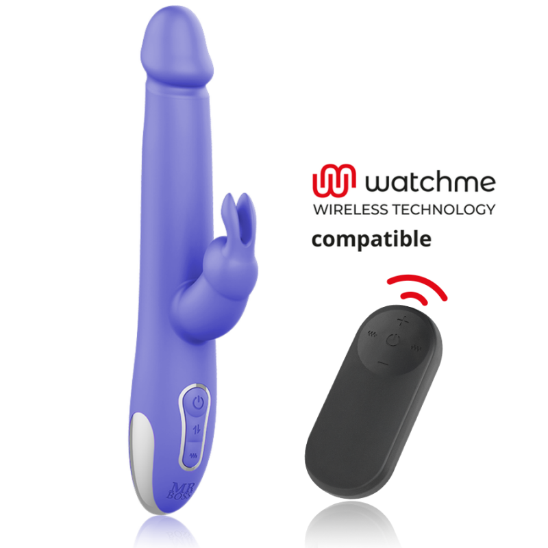 MR BOSS - ARTURO VIBRATOR ROTATOR COMPATIBLE WITH WATCHME WIRELESS TECHNOLOGY