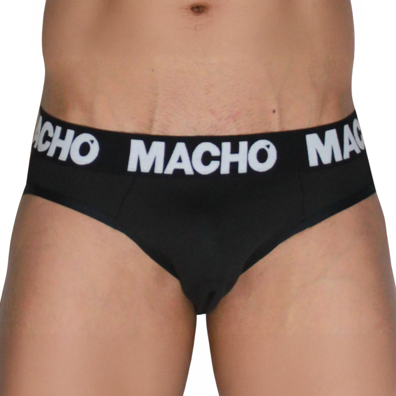 Alternative view of MACHO  - MCH007  CLASSIC SLIP BLACK + BLACK S