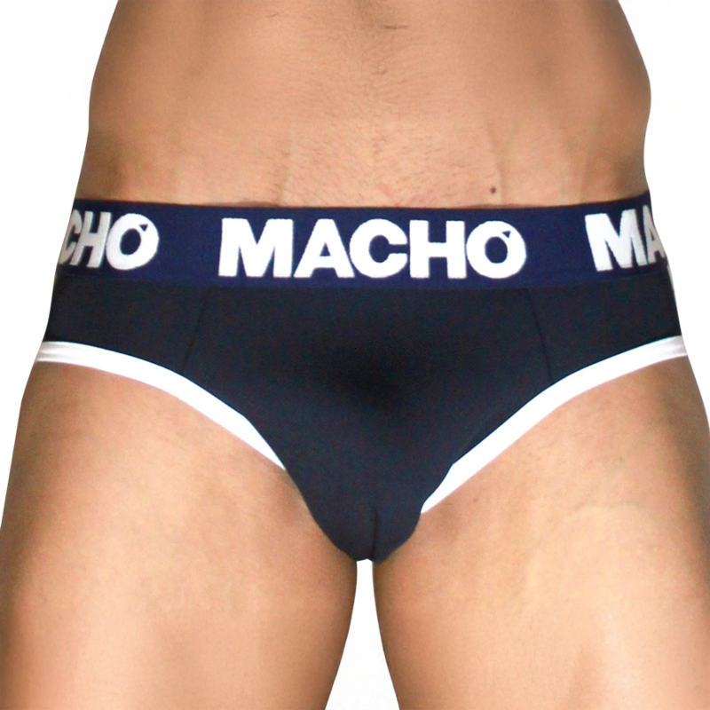 Alternative view of MACHO - MCH008 NAVY BLUE CLASSIC SLIP S