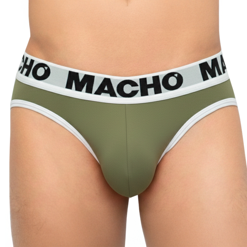 Alternative view of MACHO - MCH013 MILITARY GREEN SLIP S