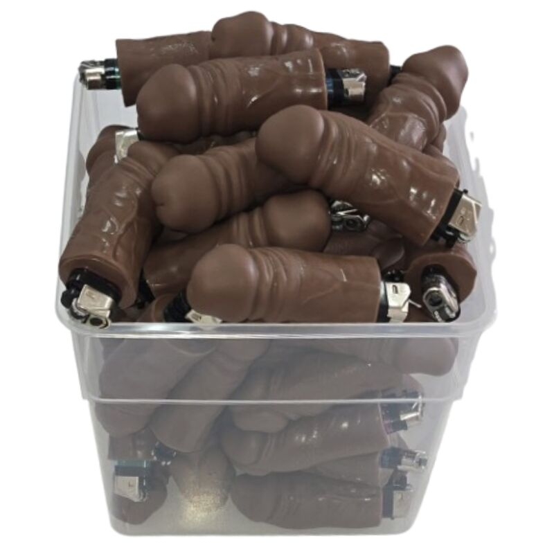DIABLO PICANTE - JAR OF 30 MULATTO PENIS LIGHTERS