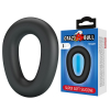 Black silicone penis ring shown next to its Crazy Bull Vesper packaging labeled 'Super Soft Silicone'