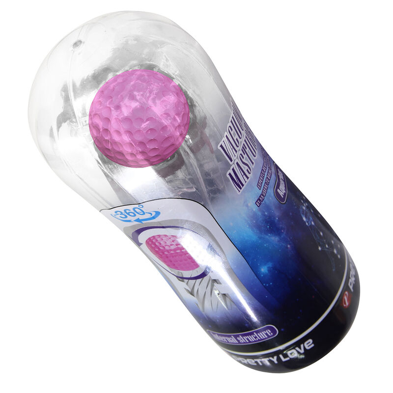 Alternative view of PRETTY LOVE - 360 TEXTURED MASTURBATION CUP CLEAR