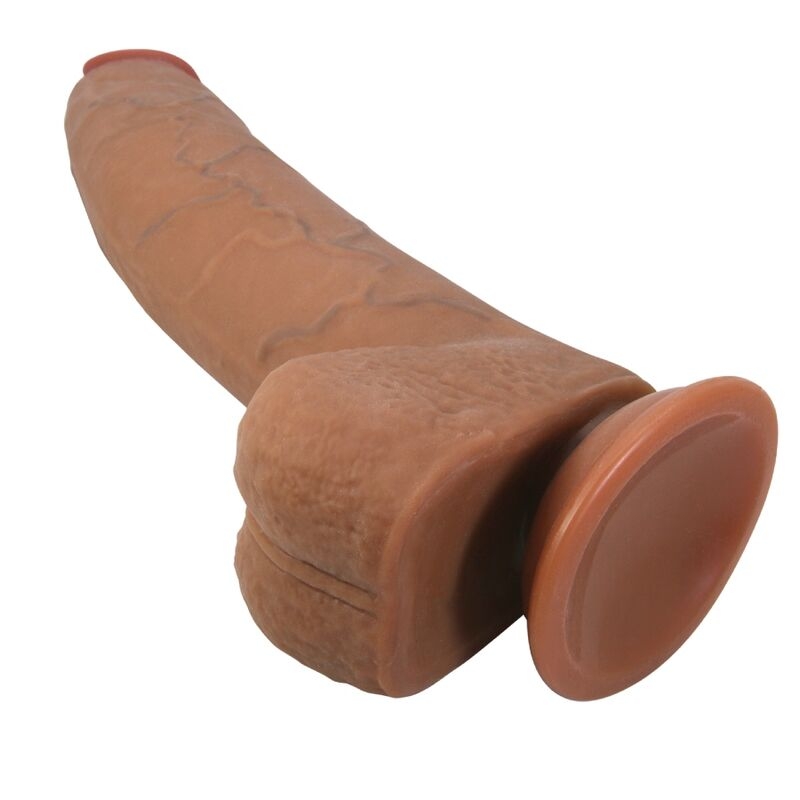 Alternative view of PRETTY LOVE - EVANDER FLEXIBLE REALISTIC DILDO WITH SUCTION CUP 23 CM -Ø- 4.9 CM