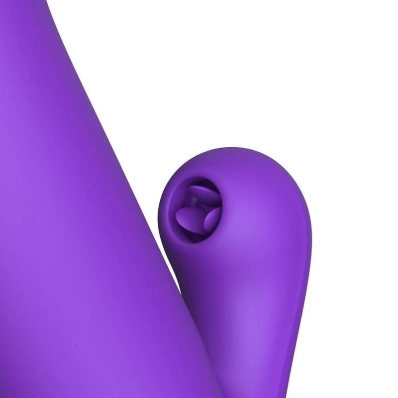 img_226688_26b06a31b7f3df0e7cda344f770f00dd_1jpg - Sex Shop | Lodia.gr - 100% Διακριτική Και Παράδοση με courier της επιλογή σας Abstract close-up of a smooth purple silicone-like shape with curved tubes meeting at a joint against a white background