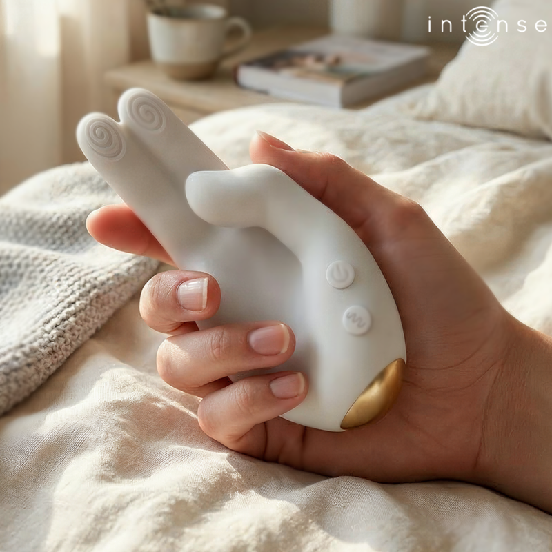 Alternative view of INTENSE - JIMMY HAND-SHAPED MULTIFUNCTION STIMULATOR WITH VIBRATION AND HEAT