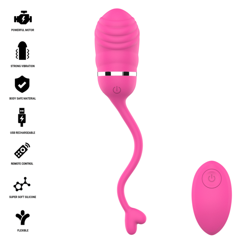 INTENSE - SOOKIE REMOTE CONTROL VIBRATING EGG PINK