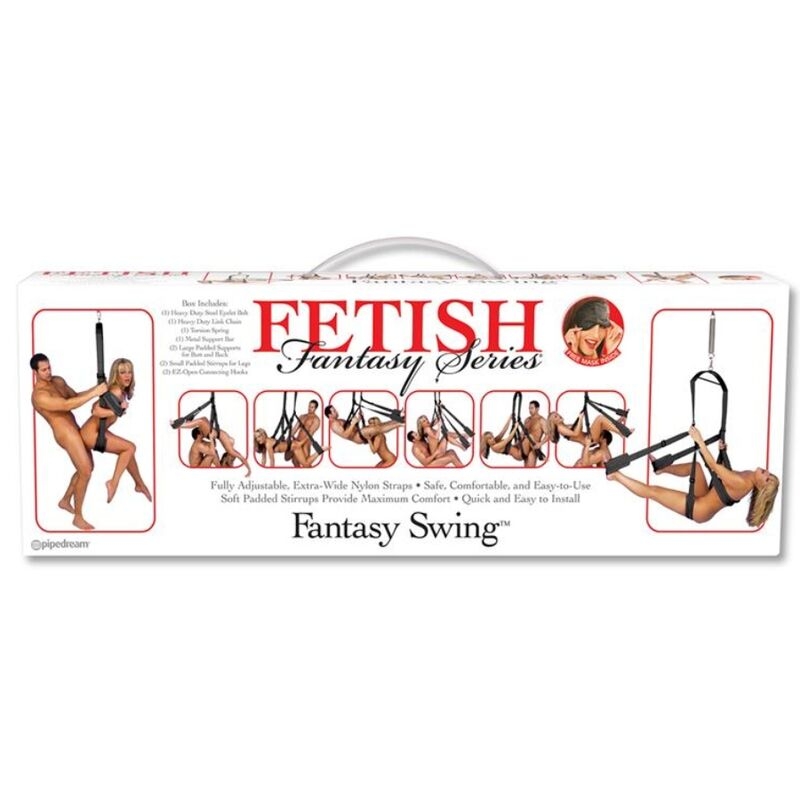 Alternative view of FETISH FANTASY SERIES - BLACK FANTASY SWING SEX SWING