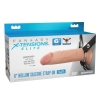 Box for a 6-inch hollow silicone strap-on dildo, dual-density, Pipedream brand.