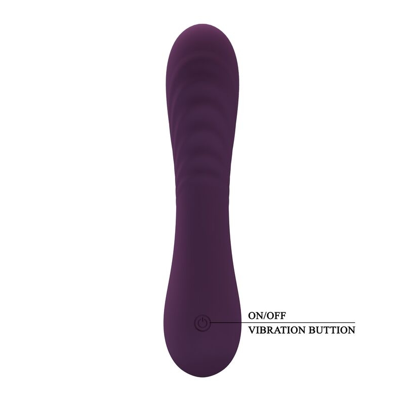 Alternative view of PRETTY LOVE - ALEXISROSE RECHARGEABLE VIBRATOR 10 FUNCTIONS PURPLE
