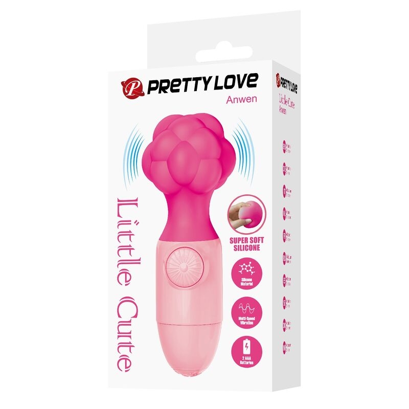 Alternative view of PRETTY LOVE - ANWEN MINI MASSAGER PINK