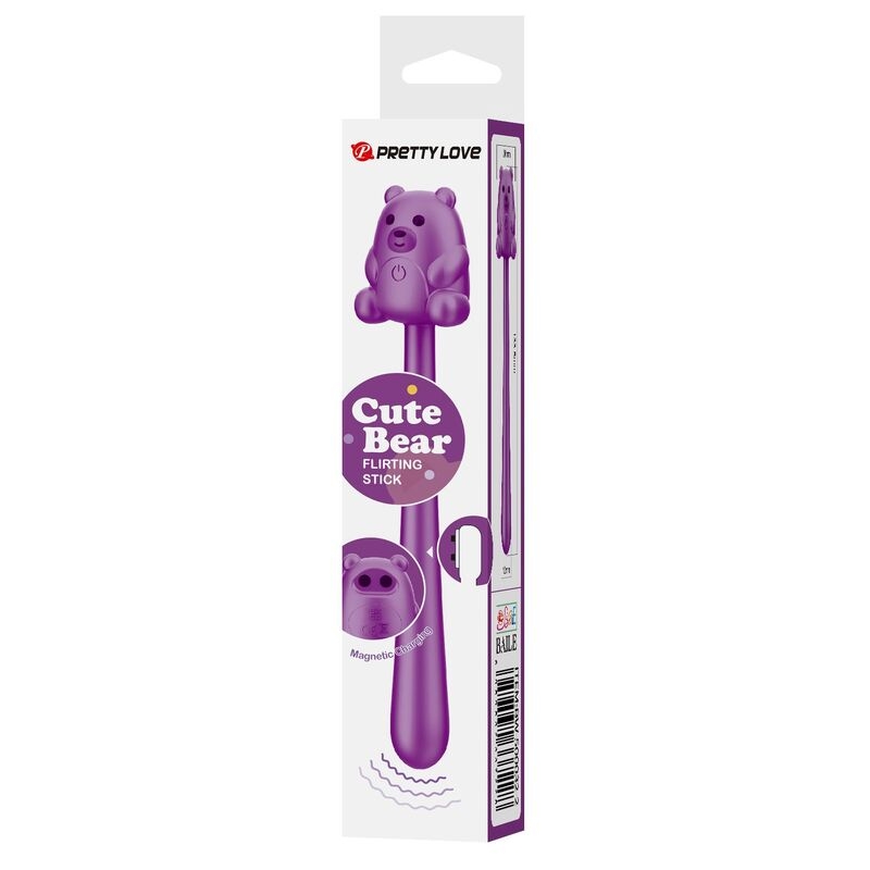 Alternative view of PRETTY LOVE - CUTE BEAR FLIRTING STICK RECHARGEABLE VIBRATOR