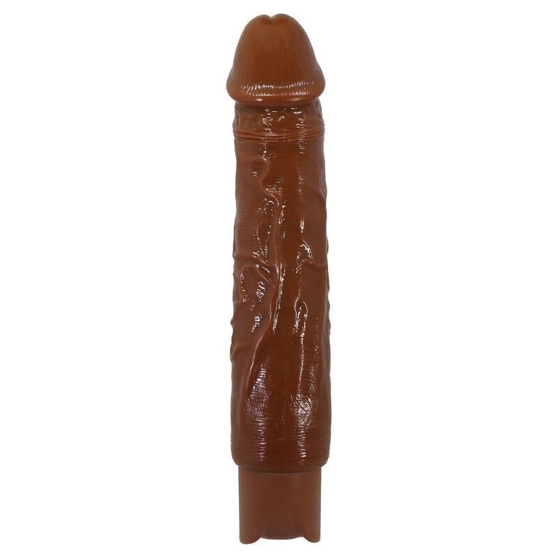 PRETTY LOVE - DUKE REALISTIC VIBRATOR 23.5 CM Ø 4.8 CM BROWN