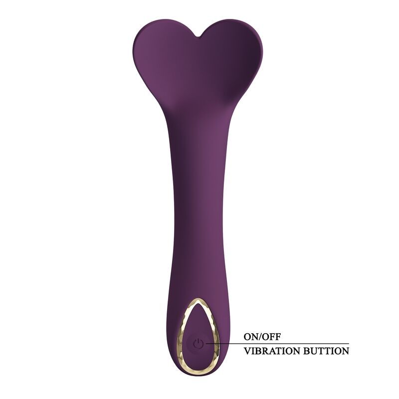 Alternative view of PRETTY LOVE - KENYELL RECHARGEABLE VIBRATOR 10 FUNCTIONS PURPLE