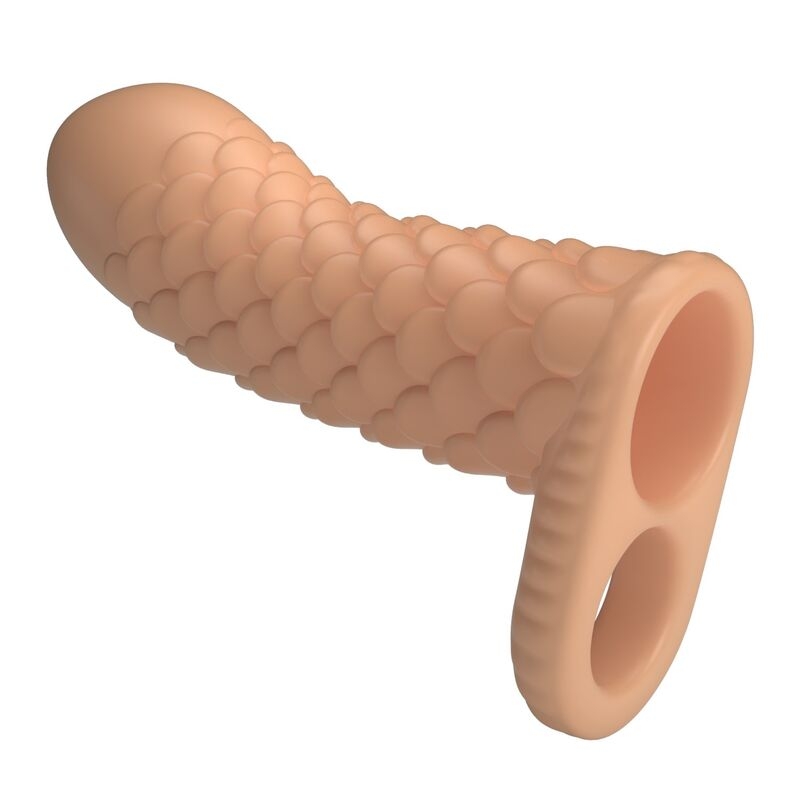 PRETTY LOVE - NESMITH PENIS EXTENSION SLEEVE 13 CM Ø 3.8 CM NATURAL