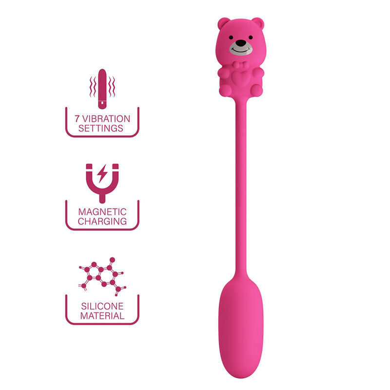PRETTY LOVE - OLSON RECHARGEABLE BULLET VIBRATOR WITH WIRED CONTROLLER PINK