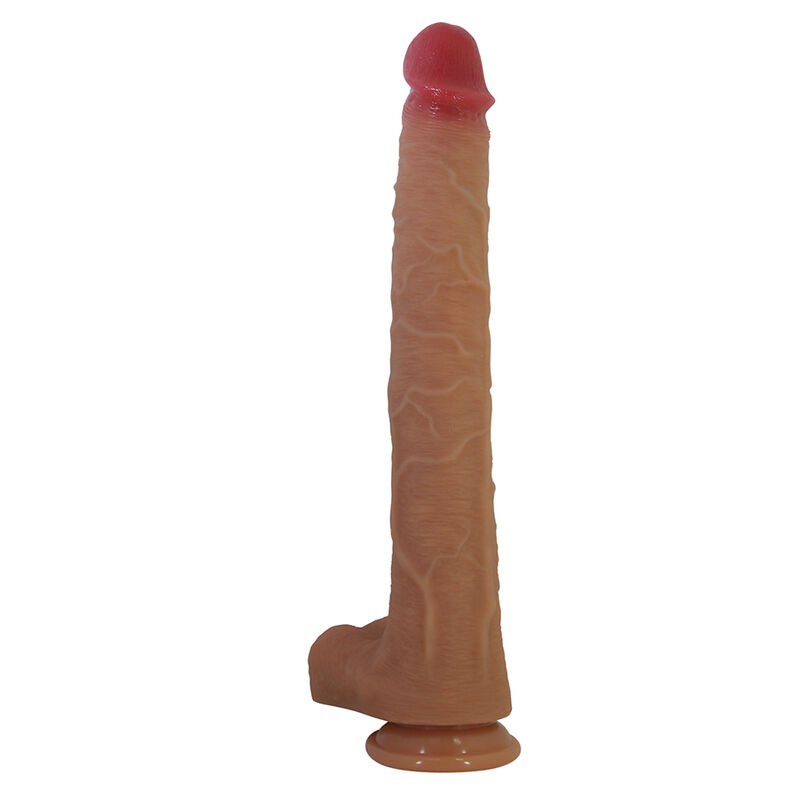 Alternative view of PRETTY LOVE - TERIN PLUS REALISTIC SILICONE DILDO WITH SUCTION CUP 37.6 CM Ø 5.5 CM