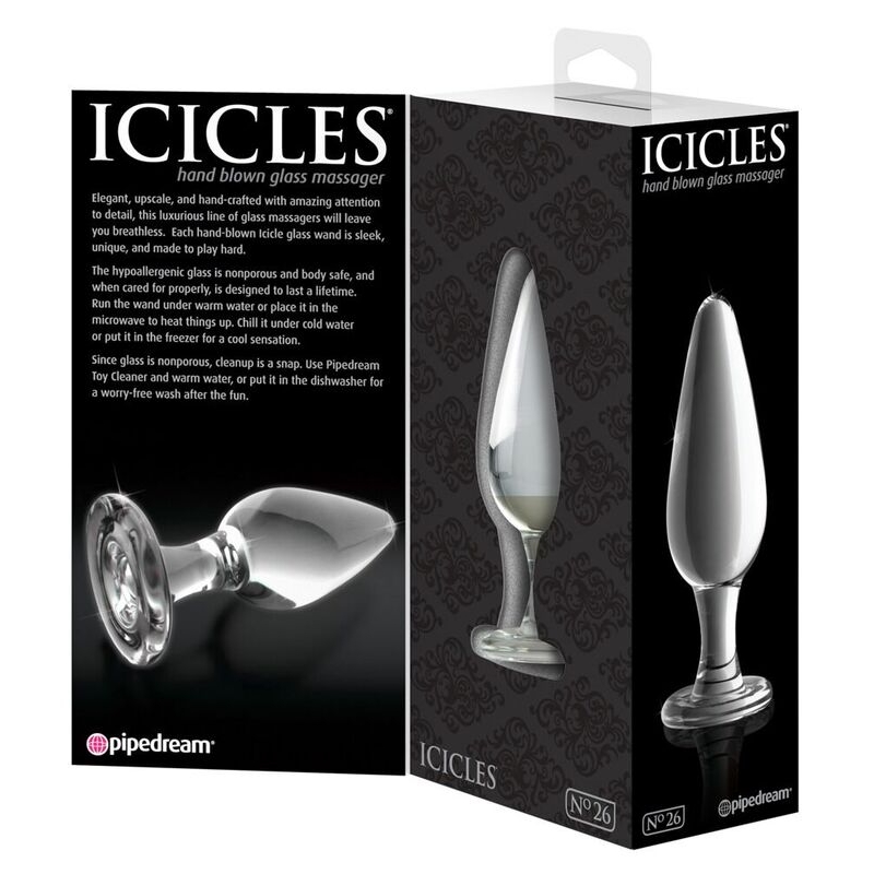 Alternative view of ICICLES - N. 26 GLASS MASSAGER