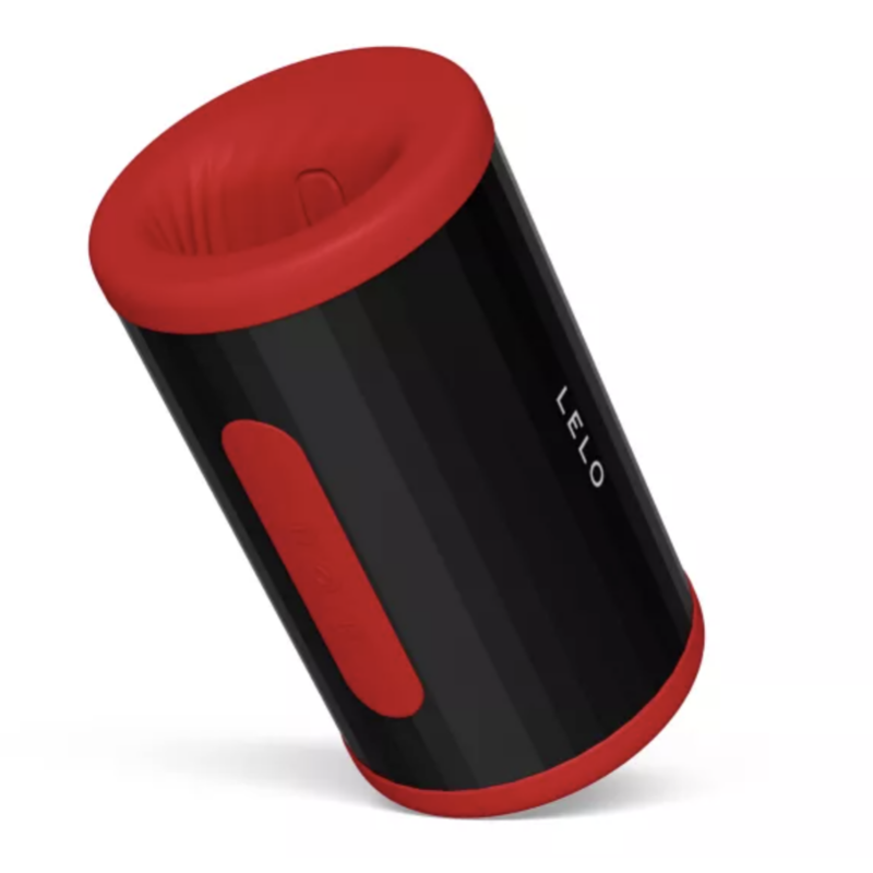 LELO - F2S DOUBLE SONIC MALE STROKER WITH DUAL SONIC STIMULATION RED