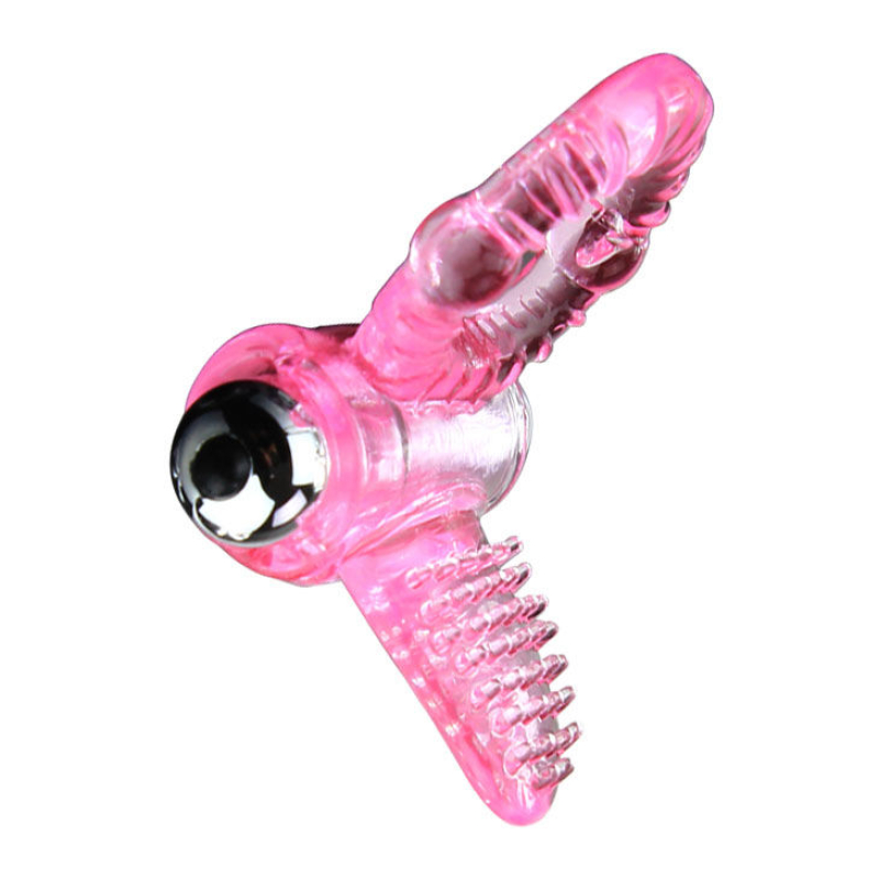 Alternative view of BAILE - SWEET ABS 10 RHYTHMS RING PINK VIBRATOR PENIS RING