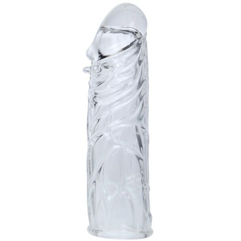 Alternative view of BAILE - PINK STIMULATING SILICONE PENIS COVER 13 CM