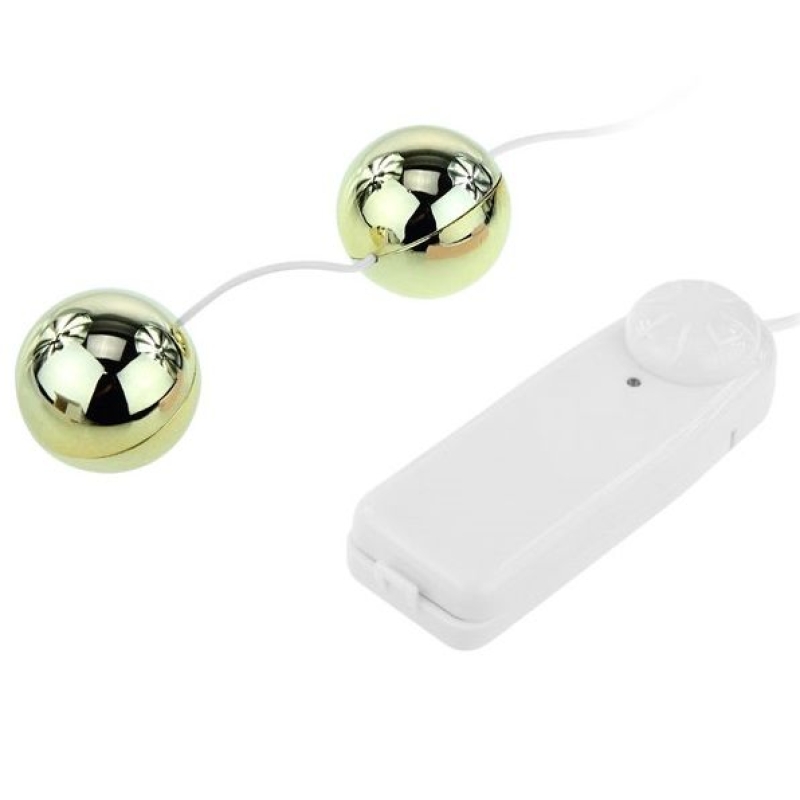 Alternative view of BAILE - GOLDEN CHINESE BALLS VIBRATOR