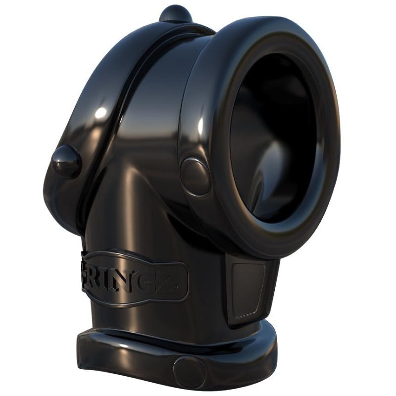 Alternative view of FANTASY C-RINGZ - COCK PIPE WITH BALL STRECH