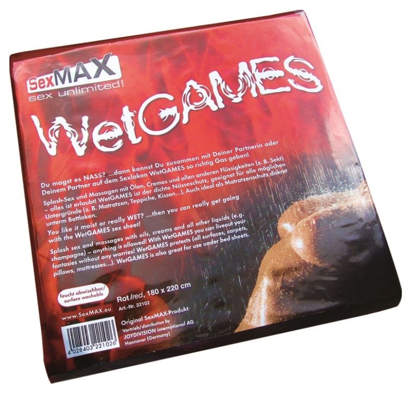 Alternative view of JOYDIVISION SEXMAX - WETGAMES SEX-LAKEN RED