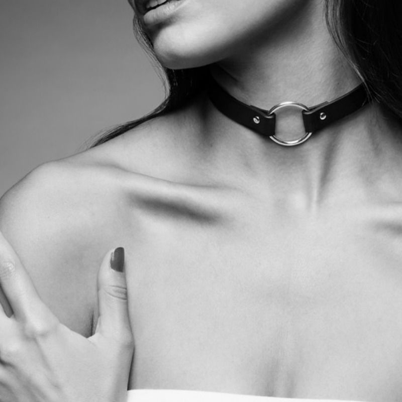Alternative view of BIJOUX INDISCRETS MAZE - BLACK CHOKER NECKLACE