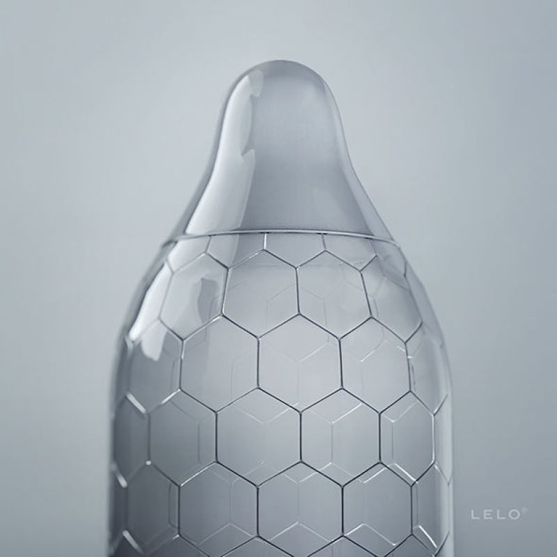 Alternative view of LELO - HEX CONDOM BOX 3 UNITS