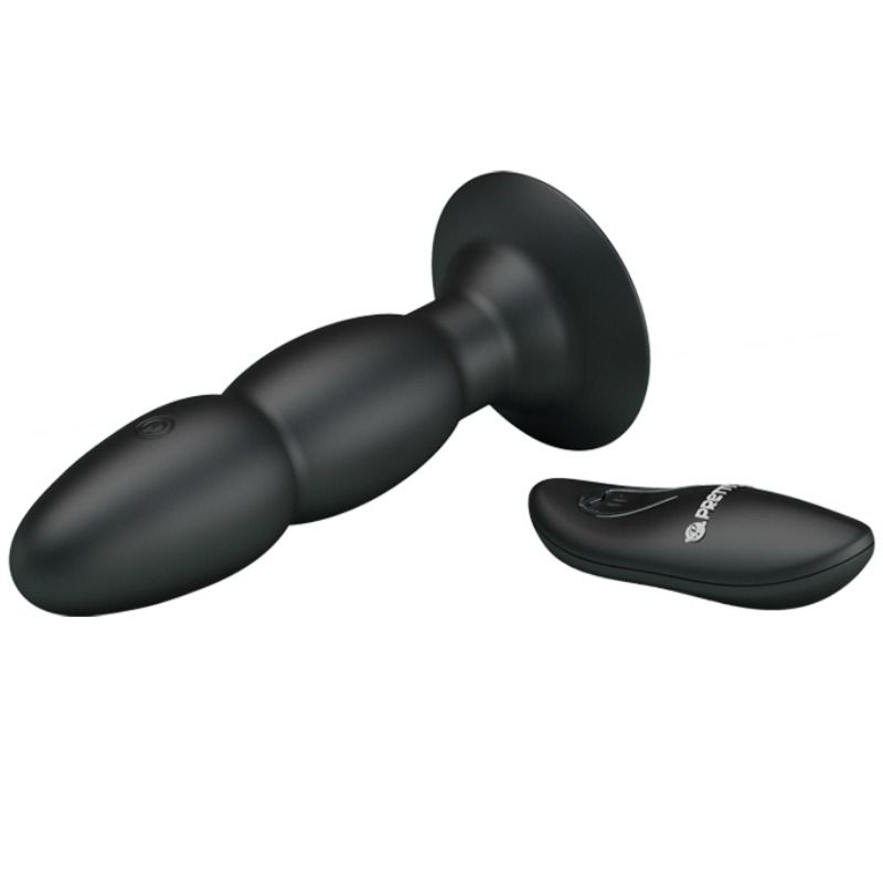 Alternative view of PRETTY LOVE - PLUG VIBRATOR AND ROTATION BY REMOTE CONTROL