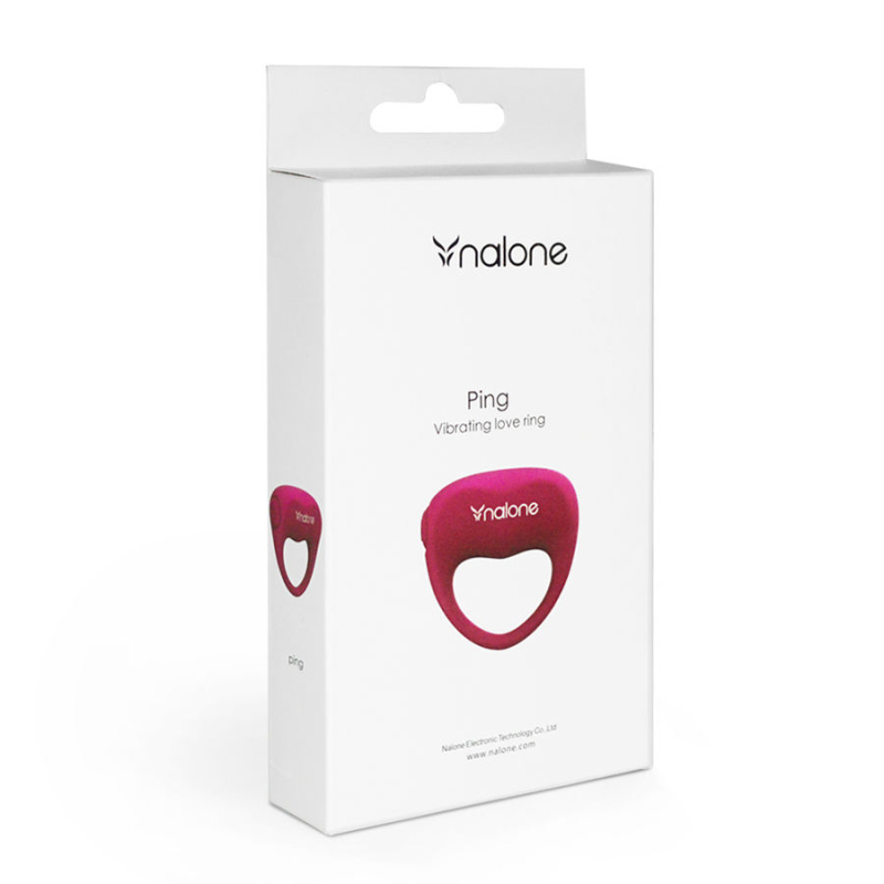 Alternative view of NALONE - VIBRATING LOVE PINK VIBRATING RING