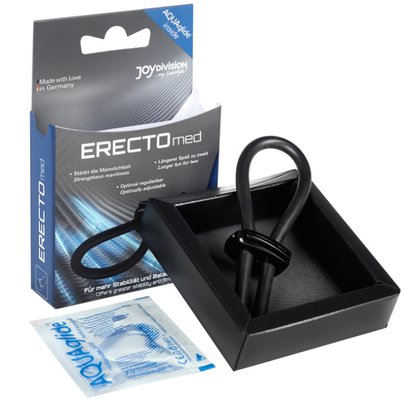 Alternative view of JOYDIVISION POTENZDUO - SILICONE BLACK RING - M