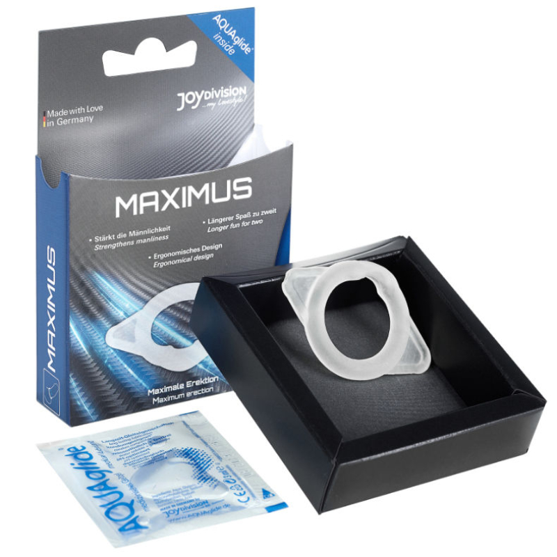 Alternative view of JOYDIVISION POTENZDUO - MAXIMUS WHITE RING - XS