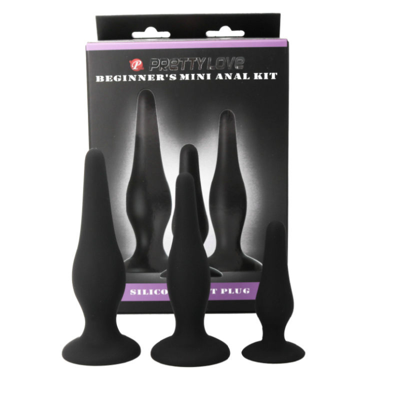 Alternative view of PRETTY LOVE - ANAL PLUGS SILICONE INITIATION KIT