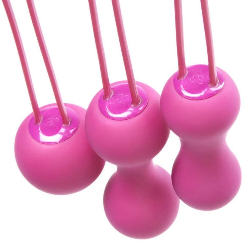Alternative view of JE JOUE - AMI KEGEL BALLS - FUCHSIA