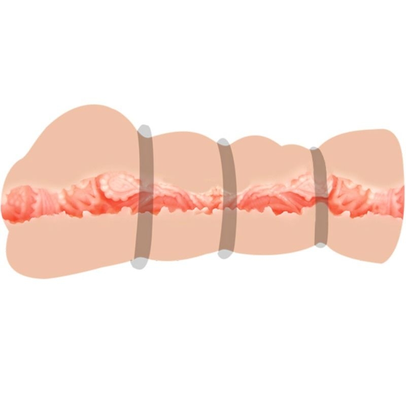 Alternative view of CRAZY BULL - VAGINA MASTURBATOR WITH RINGS