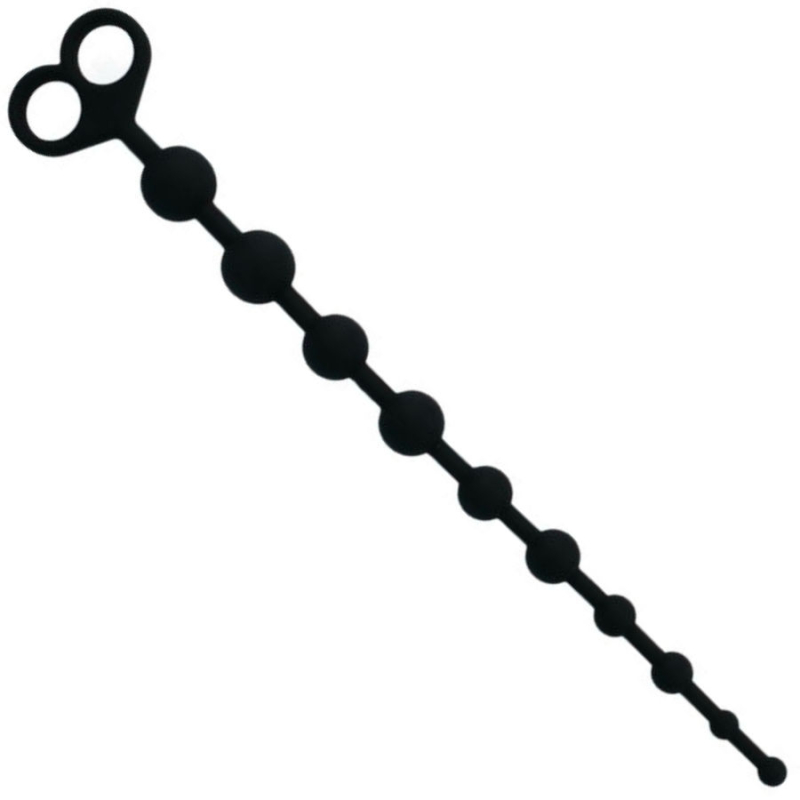 Alternative view of INTENSE - JAIDEN ANAL BEADS BLACK