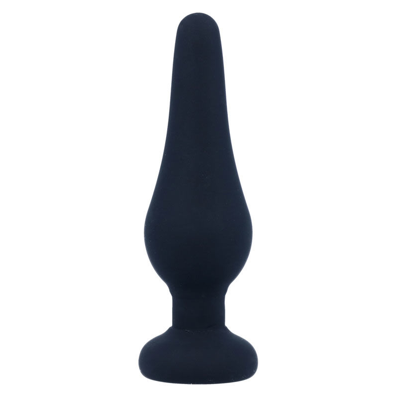 Alternative view of INTENSE - ANAL PLUG PIPO S BLACK SILICONE 9.8 CM
