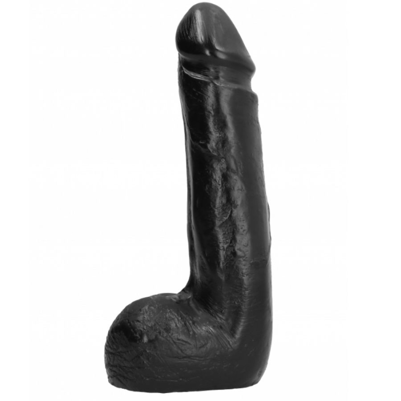 Alternative view of ALL BLACK - SOFT BLACK REALISTIC DILDO 20 CM